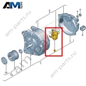 Регулятор напряжения VAG 04E903803