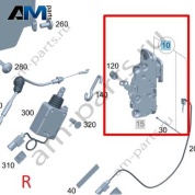 Замок правой левой двери Mercedes G-class W465 A4637303402