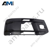 Решетка бампера правая без ПТФ (темный хром) Ауди Q7 4М (рестайлинг) 4M0807682TEFA