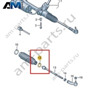 Пружинный хомут Volkswagen id-Buzz 2023-2024 1N3423933