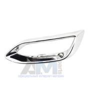 Молдинг заднего бампера левый (хром) Фольксваген Поло Седан (NEW) 6N5807833A2ZZ