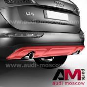 Оригинальный спойлер заднего бампера с защитным элементом Audi Q5 2008-2017 8R0071645L1QP
