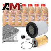 Набор ТО-1/3 для Ауди А8 3.0TFSI (270 л.с.) с маслом Castrol 5W30 (504/507)