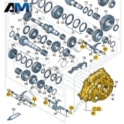 Картер коробки передач VAG 0AX301021