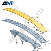 Накладка заднего спойлера Audi A7 (4K) 2019-2024 4K8827934
