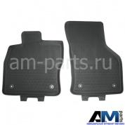 Коврики резиновые передние на Superb III (Black) 3V1061551