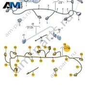 Жгут проводов для бампера Volkswagen Scirocco 2015-2018 1K8971104AA
