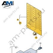 Нагревательный элемент спинки сиденья Volkswagen Jetta VII 2020-2024 17A963567