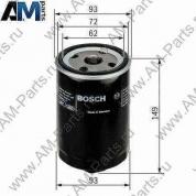 Фильтр масляный Пассат Б5 1.8 T 20V (150 л.с.) AWL AWT F026407004 Bosch