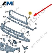 Фиксатор Audi Q8 e-tron 2024-2024/Audi e-tron 2019-2023 4KE807249