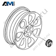 Диск колеса литой 7Jх17 ET37 Superb I 3U0601025J7ZS