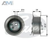 Натяжной ролик ремня ГРМ GATES (T43237) на Volkswagen Passat B6 (2005-2011) 2.0TSI