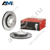 Задние тормозные диски 09.C219.41 BREMBO для Мерседес AMG CLA 45