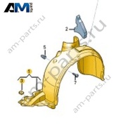 Подкрылок Volkswagen Taigo 2022-2024 2G7805911A