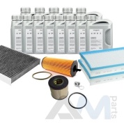 Оригинальный комплект ТО-2/4 для Ауди Q7 6.0TDI (700 л.с.) VAG LL 3 (допуск 504/507)