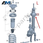 Передний левый амортизатор Mercedes G-class W465 AMG A4653205303