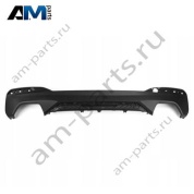 Вставка в бампер m performance черная матовая 51192412409 BMW 5 серии G30