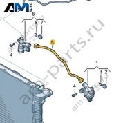 Вентиляционная трубка VAG 057121081H