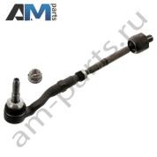 Левая рулевая тяга с наконечником FEBI (39677) на BMW 5 серии (5 серии F10 рестайлинг) 2013-2017