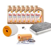 Комплект фильтров для ТО-1/3 Audi A7 (4G) 3.0TFSI с маслом Shell 0W30