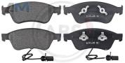 Передние тормозные колодки ABS 37427 для Audi A8 (D3) 2002-2010