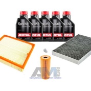 Набор ТО-1_3 для Ауди А4 (В6) 1.9 TDI (110_130 л.с.) с маслом Motul 5W30