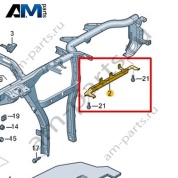 Распорка Volkswagen id3 2020-2024 10B857392