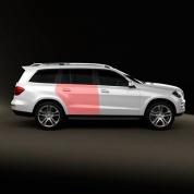 Дверь задняя правая A1667300405 Mercedes GL X166
