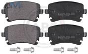 Задние тормозные колодки ABS 37366 на Audi A4 (B6) 2001-2005