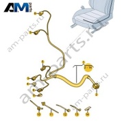 Жгут проводов каркаса сиденья VAG 2G1971392A