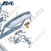 Клавиша отпирания крышки багажника 6VD827566 для Audi A3 (8Y) 2020-2026