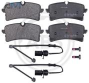 Задние тормозные колодки ABS 37963 Audi A8 (D4) 2010-2017