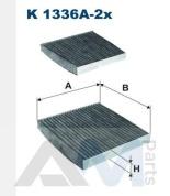 Салонный фильтр угольный FILTRON (K1336A-2X)  BMW X3 (F25) 18d N47N