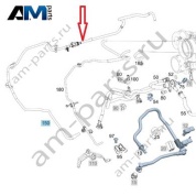 Вакуумный трубопровод для Mercedes C253 AMG GLC 63 (M177) A1771400300