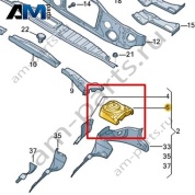 Чашка амортизаторной стойки Volkswagen id3 2020-2024 1EA809121