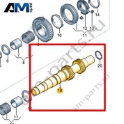 Ведомый вал VAG 0HL311106