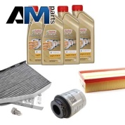 Набор ТО-1/3 для Фольксваген Тигуан 2012-2016 1.4 TSI 150 л.с. (масло Castrol LL3 5W30 504/507)