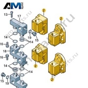 Клапан Audi Q7 (4M) 2016-2024 4M0816702