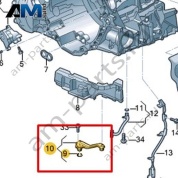 Маслозаборный патрубок VAG 0DK115251