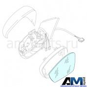 Зеркальный элемент на Skoda 565857521B
