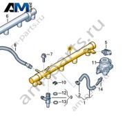 Топливная рампа VAG 07L133681AA