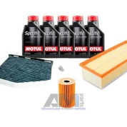 Набор для ТО-1/3 Skoda Yeti 2.0 TDI с маслом Motul 5W30