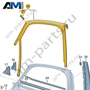 Направляющая стекла Volkswagen id3 2020-2024 10A837440B