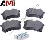 Оригинальные задние тормозные колодки Audi A1 8X (1.2-1.4 TSI) 1K0698451J