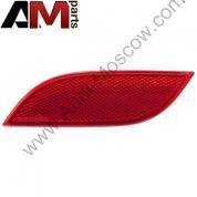 Оригинальный катафот левый Audi A1 (8X) 8X0945105