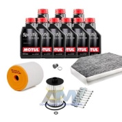 Комплект для ТО-2/4 для Audi A7 (4G) 4.0TFSI (2015-н.в.) с маслом Motul 5W30