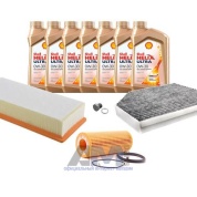 Комплект фильтров для ТО-1/3 Audi Q5 2008-2017 3.2TFSI с маслом Shell 0W30