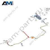 Топливопровод регенерации на Mercedes W465 AMG G63 (M177) A4654702800