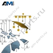 Заднее стекло 8YG845501NVB на Audi A3 (8Y) 2020-2026