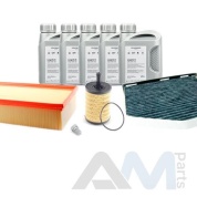 Оригинальный комплект ТО-1/3 на Passat B6 2.0 TDI 170 л.с. (масло LL3 с допуском 504/507)